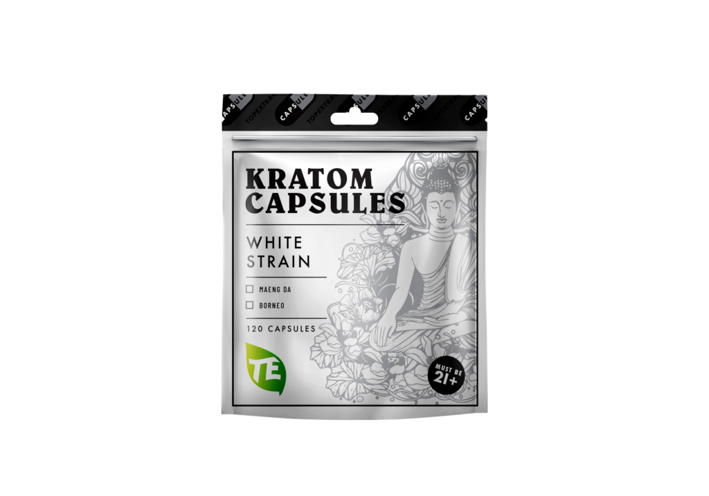 White Borneo Kratom Capsules