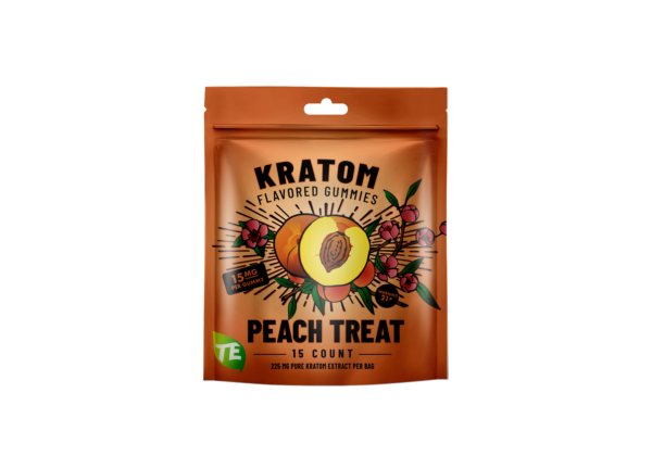 Peach Treat Kratom Gummy