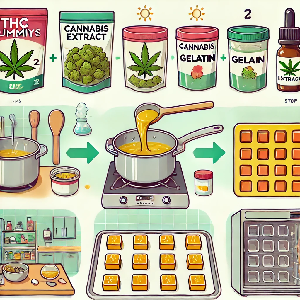 How To Make THC Gummies