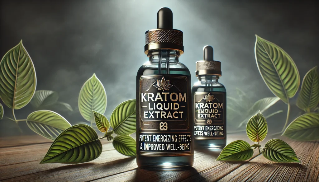 Premium Kratom Liquid Extract for Potent Energizing Effects & Improved Well-Being