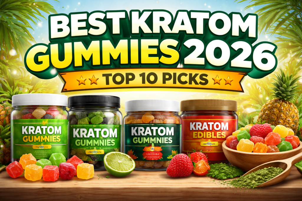 Top 10 Best Kratom Gummies in 2026 (Tested & Reviewed) Top 10 Best Kratom Gummies in 2026 (Tested & Reviewed)