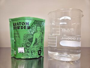 green kratom water control clear