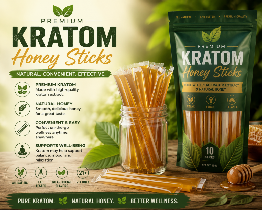 Kratom Honey Sticks